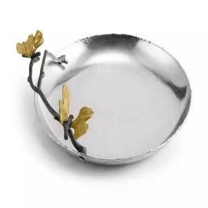 Plateau à salade moderne en métal argenté Décor de bol à fruits classique pour hôtel et restaurant servant des aliments Bienvenue à l'acheteur commercial - Product Image 5