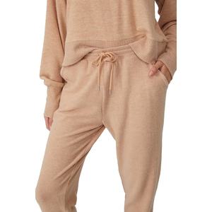 OEM Pantalon de jogging en molleton personnalisé pour femmes, pantalon de survêtement d'hiver décontracté et surdimensionné avec poches pour la course et les bas de survêtement - Product Image 6