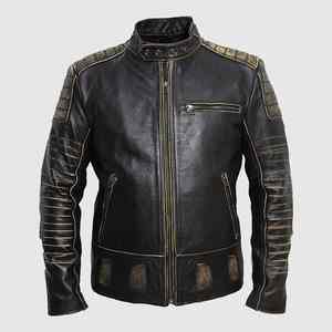 Chaquetas de cuero de alto rendimiento para hombre, chaquetas de invierno de calidad superior para hombre, nuevo estilo, MOQ bajo, chaqueta suave de poliéster para hombre - Product Image 1