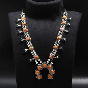 Wholesale Natural Oval Shaped Orange Oyster Gemstone Bezel Set 925 <b>Solid</b> Sterling <b>Silver</b> Pendant <b>Necklace</b> Gift for Her ODM OEM - Product Image 3