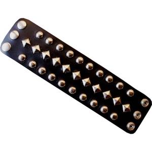 HMB-405A Gothic Leather <b>Wrist</b> Watchband Bracelet Fashionable Gothic Cuff Watchbands Cuffs - Product Image 5