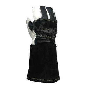 Gants de soudage industriels en cuir de qualité supérieure, résistants à la chaleur, gants de travail de sécurité, gants de soudage haute température - Product Image 3