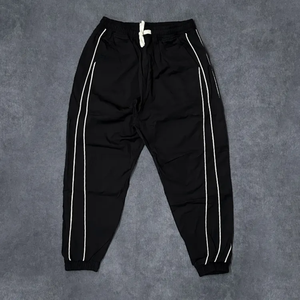 Conjunto Deportivo Informal Personalizado para Hombre con Capucha y Estampado, Ligero, de Poliéster/Algodón, con Cremallera Completa, Cortavientos, Transpirable, 2025 - Product Image 4