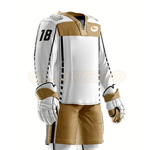 Nouveau style, dernier design, uniforme de hockey sur glace respirant de haute qualité, écologique, 100% polyester, en vente, en stock - Product Image 6