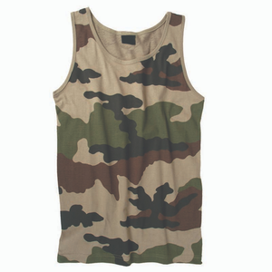 Breathable Wholesale Price Custom Men Tank Tops Gym Wear Sleeveless <b>Camo</b> Design Crewneck Casual High Street Men Tank Top - Product Image 1