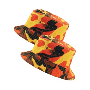 Nouveaux vêtements d'été à la mode Meilleures ventes Chapeau seau de couleur rouge orange Vente en gros Chapeaux seau au meilleur prix pour unisexe - Product Image 3