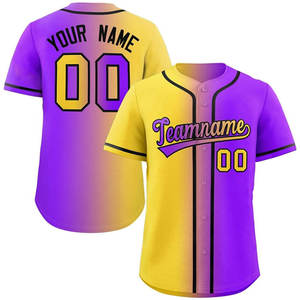Camiseta de Béisbol Sublimada de Manga Corta, Servicio OEM, Diseño Personalizado, Antibacteriana, Impresa, Directo de Fábrica, MOQ Bajo, Uso Estacional - Product Image 2