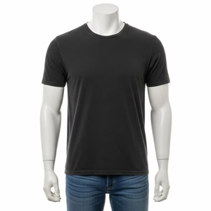 Camisetas de Cuello Redondo para Hombre, Lavadas, Comprimidas, de Algodón, con Serigrafía, Ropa Casual, Suministro al por Mayor - Product Image 2