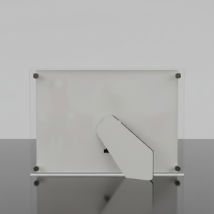 Cadre magnétique en acrylique coulé 5*7 de qualité supérieure, transparent, résistant aux UV, pour affichage photo et artistique, idéal pour la maison et le bureau, fournisseur en gros Mukesh - Product Image 2