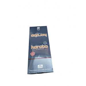 Korobo 1 <b>Blue</b> Wood Pulp Filter <b>Rolling</b> <b>Papers</b> 50 Booklets with 92 Leaves Each - Product Image 3