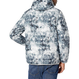 Veste bouffante en toile chaude personnalisée en gros pour hommes grande taille support imperméable et respirant camouflage à la mode pour l'extérieur - Product Image 4