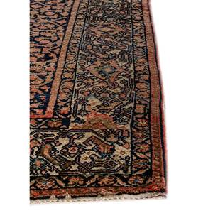 Alfombra de Lana Anudada a Mano con Diseño Geométrico Azul Aalam, Rectangular Pae-5312, para Sala de Estar, Decoración del Hogar, Incluye Alfombra para Pasillo - Product Image 4