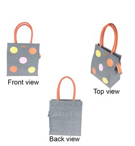 Handmade Natural Jute Canvas Tote <b>Bags</b> With Rope Handles Customize Shape Heavy Quality Sacks Latest Prices Grocery Use By ACMI - Product Image 2