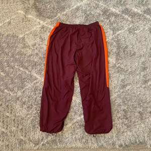 Pantalon de jogging d'été personnalisé en nylon respirant, coupe droite, poches latérales amples, anti-plis, grande taille, style coupe-vent pour homme - Product Image 2