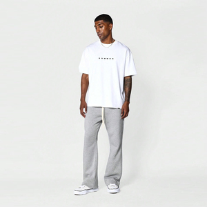Logo personnalisé pour hommes Sport Jogger Pant Poids lourd éponge française évasée acide lavé sueurs jambes larges Baggy Fit Premium Cotton Gsm - Product Image 2