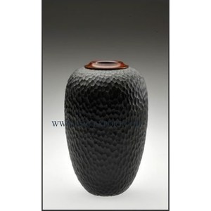 Color negro hecho de florero de aluminio Forma y tamaño personalizados Mesa Floreros de lujo decorativos a precio al por mayor - Product Image 4