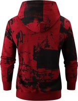 Vente en gros Pull Tie-Dye Sweat à capuche super doux pour hommes Graphique surdimensionné Hip Hop Streetwear Sweat à capuche décontracté Y2k Pull à capuche gothique