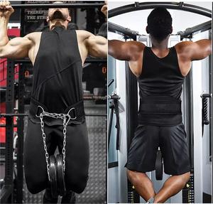 GAF เข็มขัดยกน้ำหนักนีโอพรีนสำหรับงานหนักพร้อมสายรัดรองรับและห่วงโซ่พันรอบข้อมือปรับแต่งขนาดได้หัวเข็มขัดกันลื่น - Product Image 6