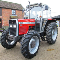 Nouveau tracteur agricole 4x4 Massey Ferguson de 110 CV à vendre