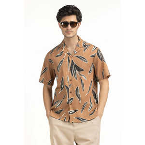 Camisas Casuales para Hombre, 100% Algodón, Antiarrugas, a Rayas, Corte Regular, Suministro ODM MN-CS-SS25-229 - Product Image 6