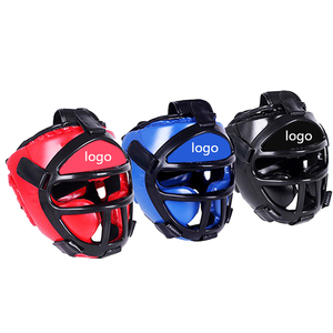 Casco protector de cabeza de boxeo de alta calidad para Unisex Top Trending cuero genuino hecho protector de cabeza de boxeo mejor ropa deportiva al por mayor - Product Image 1