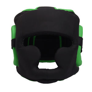 Equipo de protección para la cabeza, protector de cabeza de boxeo MMA de cuero de buena calidad al mejor precio, novedad, gran oferta - Product Image 1