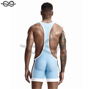 Justaucorps de sport pour hommes Body Shaper Corset Athlétique Bodybuilding Combinaisons Compression Shorts Sous-vêtements confortables - Product Image 2