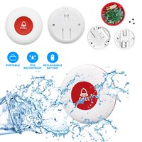 Daytech Bouton SOS d'urgence sans fil longue portée pour personnes âgées, patients, femmes enceintes, personnes handicapées
