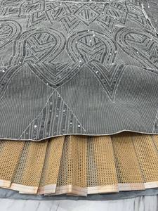 SHIV FASHION - Hermoso Lehenga Choli Dupatta Tradicional Pakistaní de Diseño, de 3 Piezas, en Faux Georgette, Largo hasta el Suelo, para Festivales - Product Image 6