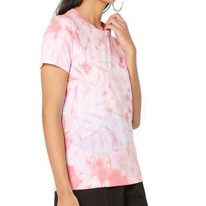 T-shirts décontractés pour femmes, coupe ample, personnalisables, écologiques, respirants, en polaire léger, fabriqués en matériau durable, personnalisés - Product Image 4