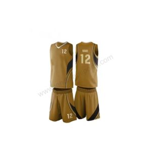 Uniforme de basket-ball imprimé sur mesure à bas prix Service OEM Tenue de sport fabriquée au Pakistan très vendue - Product Image 2