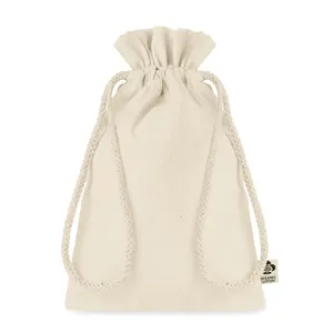 AMBER <b>Small</b> Organic Cotton <b>Gift</b> Bag for Promotional & Business <b>Gifts</b> Eco-Friendly Ecological Gadgets - Product Image 1