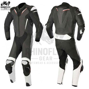 Lightweight <b>One</b> Piece Leather Motorbike Suits Custom Design High Manufacturers <b>One</b> Piece Leather Motorbike Suits From Pakistan - Product Image 3