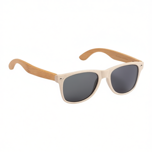 Lunettes de soleil écologiques en bambou Wenbus, gadgets sportifs promotionnels - Product Image 3