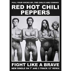Design d'affiche accrocheur des Red Hot Chili Peppers - Product Image 1