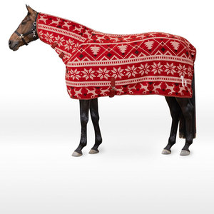 Manta de caballo de Navidad duradera y cálida para <span class=keywords><strong>caballos</strong></span> Manta de caballo de Navidad festiva elegante para clima frío - Product Image 6