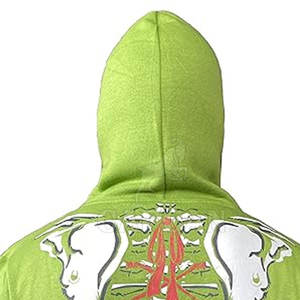 Sudadera con capucha de cara completa de Color liso personalizado 2023, sudadera informal cómoda con cremallera, temporada de invierno, MOQ bajo - Product Image 5