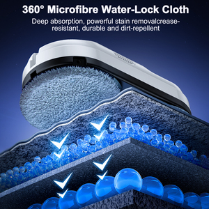 Vente flash, prix bas, équipement de nettoyage des vitres, robot laveur, serpillière, machine à nettoyer avec télécommande - Product Image 4