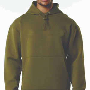 2025สเวตเชิ้ตมีฮู้ดของผู้ชายเสื้อฮู้ดสีทึบระบายอากาศได้ดีออกแบบโลโก้กำหนดสีเองได้ - Product Image 6