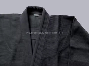 2025 KIDS JIU JITSU UNIFORME, 100% ALGODÓN NEGRO JIU JITSU GI CONJUNTO COMPLETO UNIFORME - Product Image 4