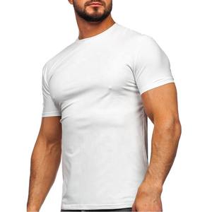 T-shirt léger pour hommes, à prix abordable, top tendance, chemises anti-rides en tissu pour hommes avec couleur/logo personnalisé - Product Image 3