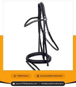 บังเหียนสำหรับตกแต่งม้าแบบแฟนซีแบบอินเดียบังเหียนหนังสำหรับม้าตามสั่งตามฤดูกาล - Product Image 5