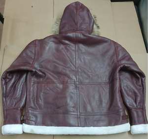 Veste de moto en cuir d'agneau véritable pour femme, sur mesure, OEM, de haute qualité, avec doublure en soie, pour l'hiver - Product Image 4