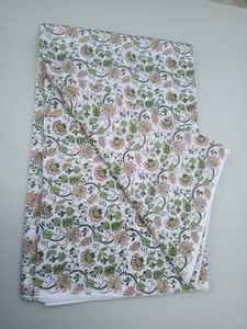 Bagru Dabu ผ้าฝ้ายแท้งานแฮนด์เมด5หลาชุดเครื่องแบบสวยงามทำด้วยมือจากผ้าฝ้ายแท้100% - Product Image 3