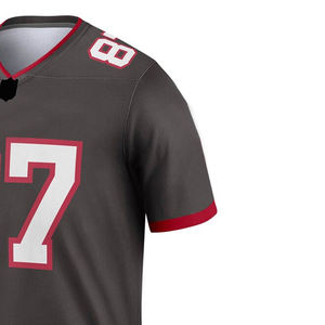 Camisetas de fútbol americano de secado rápido de alta calidad de impresión por sublimación personalizada de poliéster camisetas de fútbol americano para hombres - Product Image 4