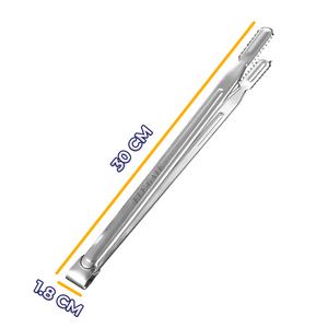 Set di 2 Pinze da Cucina/Grill Extra Large in Acciaio Inossidabile da 30 cm, Resistenti e Multifunzionali - Product Image 1
