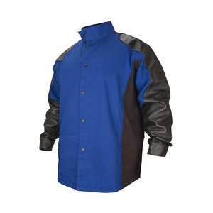 Abrigo de soldadura para hombre con tela resistente al calor Precio al por mayor Venta en línea Chaqueta DE TRABAJO - Product Image 6
