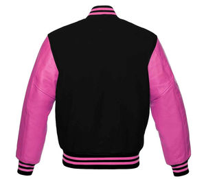 Nouveau 2023 vestes universitaires pour enfants avec manches longues veste Letterman vente en gros de veste de baseball vierge pour hommes Logo personnalisé - Product Image 2