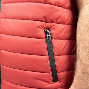 เสื้อกั๊กพัฟเฟอร์บุผ้านวม คอตั้ง ซิปเต็มตัว ราคาขายส่ง เสื้อกันหนาวฤดูหนาว ระบายอากาศได้ดี สำหรับผู้ชาย - Product Image 6