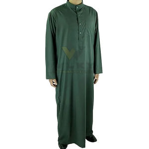 Ropa islámica Thobe Jubbah de talla grande superventas para hombre, logotipo personalizado, venta al por mayor, estilo étnico árabe para adultos y niños, Thobe / Thawb - Product Image 6